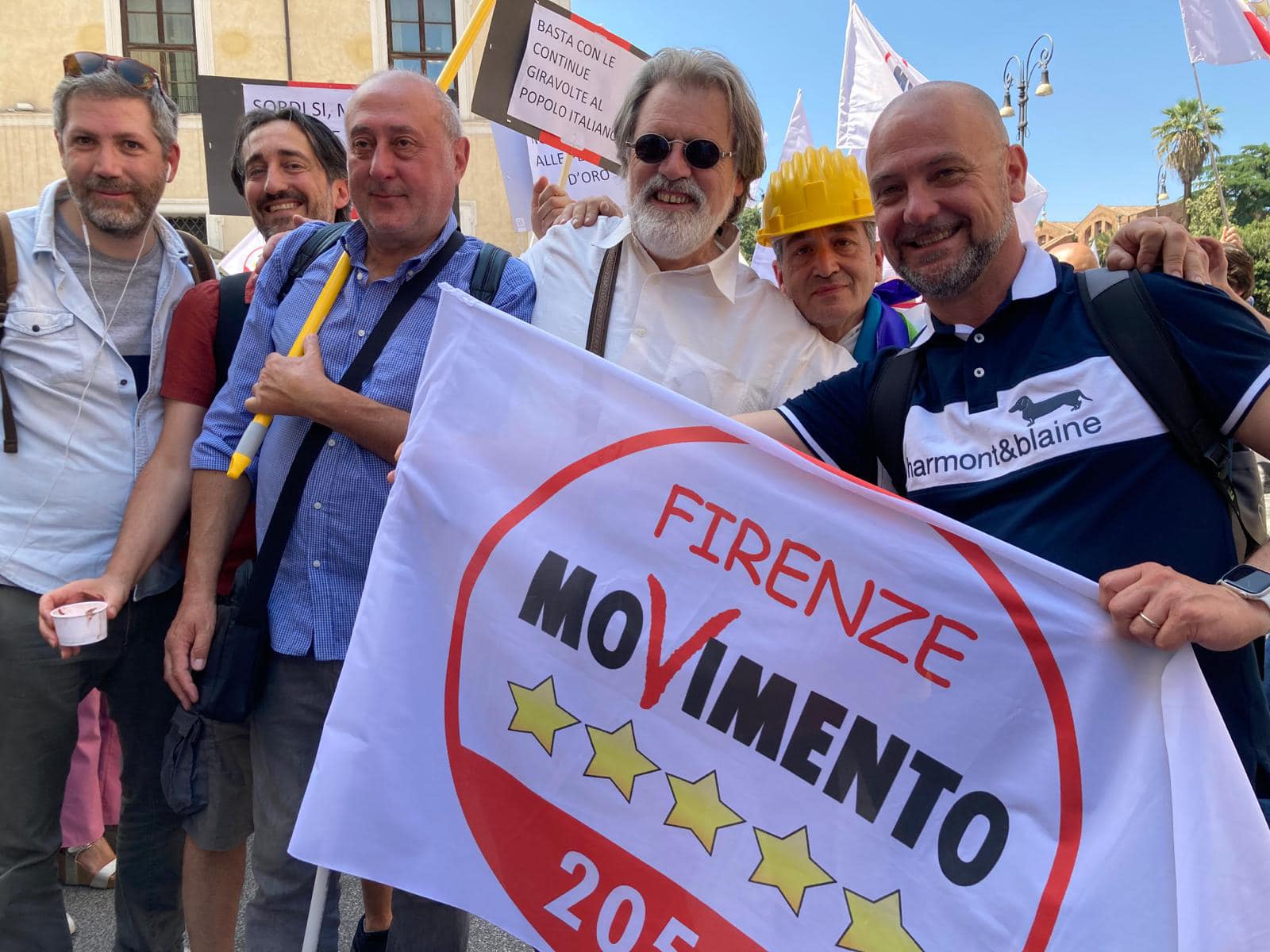 Grande manifestazione a Roma 